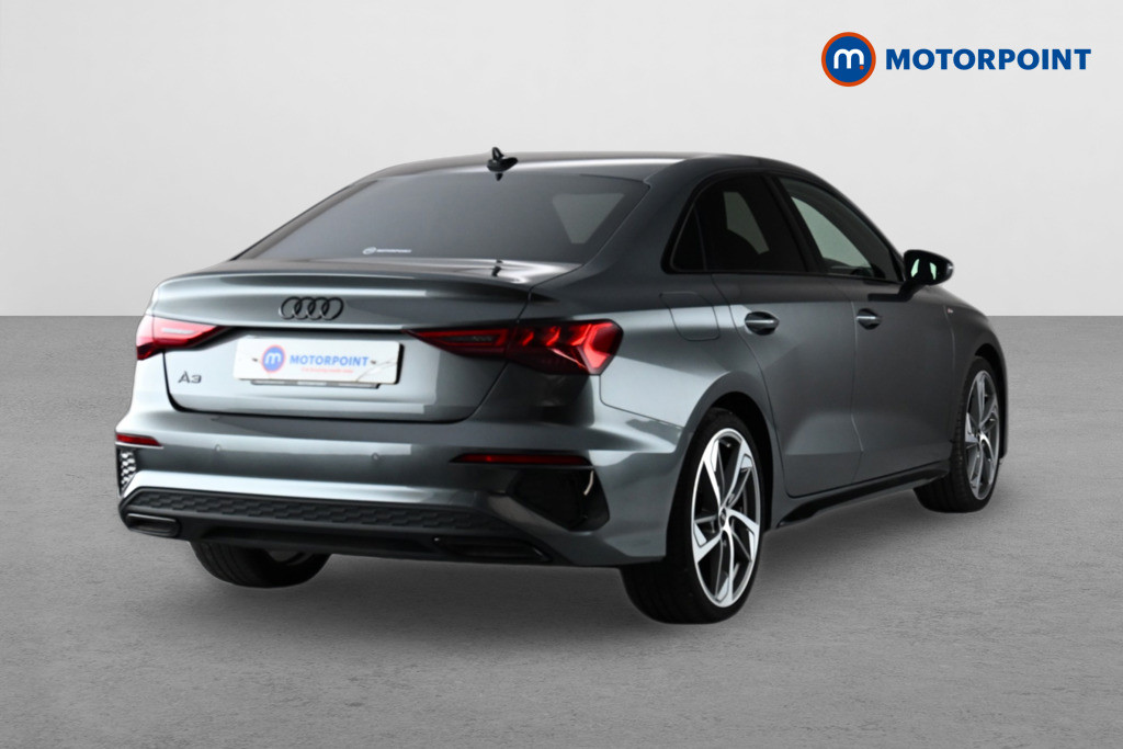 Audi A3 Black Edition Automatic Petrol Saloon - Stock Number (1658998) - Rear bumper