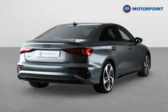 Audi A3 Black Edition Automatic Petrol Saloon - Stock Number (1658998) - Rear bumper