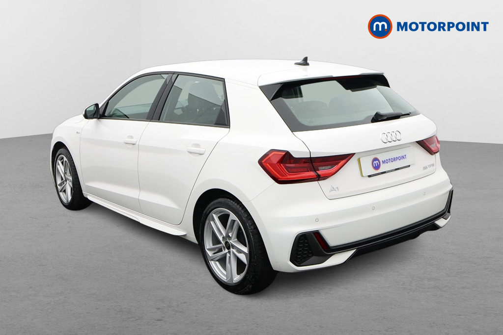 Audi A1 S Line Manual Petrol Hatchback - Stock Number (1659159) - Passenger side rear corner