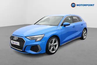 Audi A3 S Line Automatic Petrol Hatchback - Stock Number (1659684) - Passenger side front corner