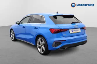 Audi A3 S Line Automatic Petrol Hatchback - Stock Number (1659684) - Passenger side rear corner