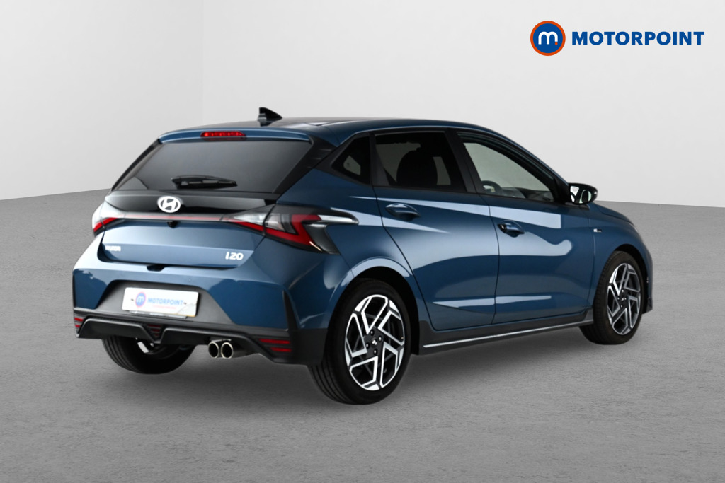Hyundai I20 N Line S Automatic Petrol Hatchback - Stock Number (1659991) - Drivers side rear corner