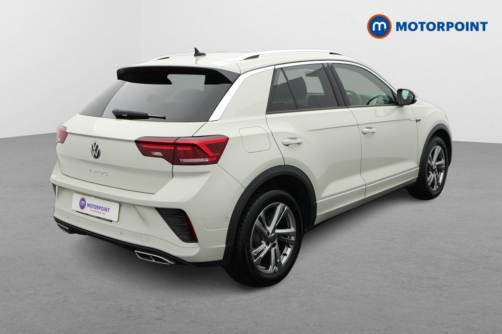 Volkswagen T-Roc R-Line Manual Petrol SUV - Stock Number (1660126) - Drivers side rear corner