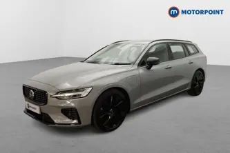 Volvo V60 Plus Automatic Petrol Plug-In Hybrid Estate - Stock Number (1660147) - Passenger side front corner