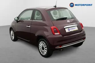 Fiat 500 Lounge Manual Petrol Hatchback - Stock Number (1660189) - Passenger side rear corner