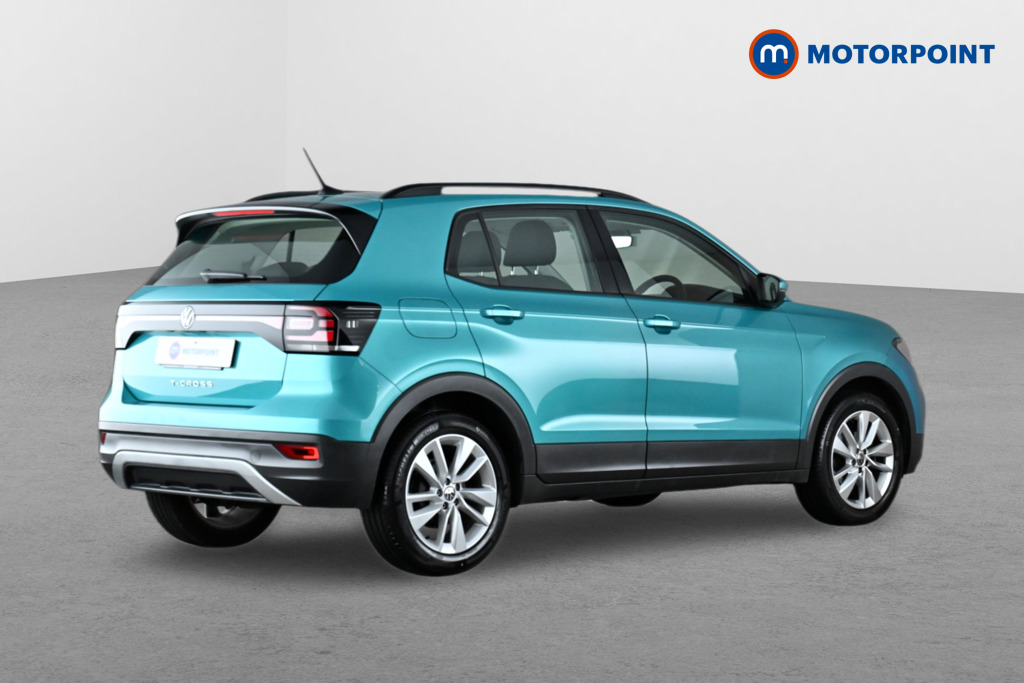 Volkswagen T-Cross SE Manual Petrol SUV - Stock Number (1660260) - Drivers side rear corner