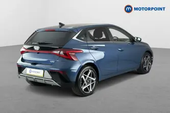 Hyundai I20 Premium Automatic Petrol Hatchback - Stock Number (1660375) - Passenger side rear corner