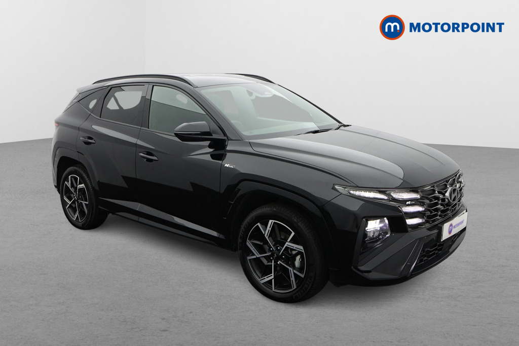 Hyundai Tucson N Line Automatic Petrol-Electric Hybrid SUV - Stock Number (1661560) - Drivers side front corner