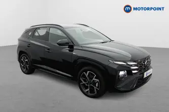 Hyundai Tucson N Line Automatic Petrol-Electric Hybrid SUV - Stock Number (1661560) - Drivers side front corner