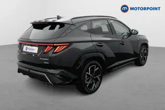 Hyundai Tucson N Line Automatic Petrol-Electric Hybrid SUV - Stock Number (1661560) - Drivers side rear corner