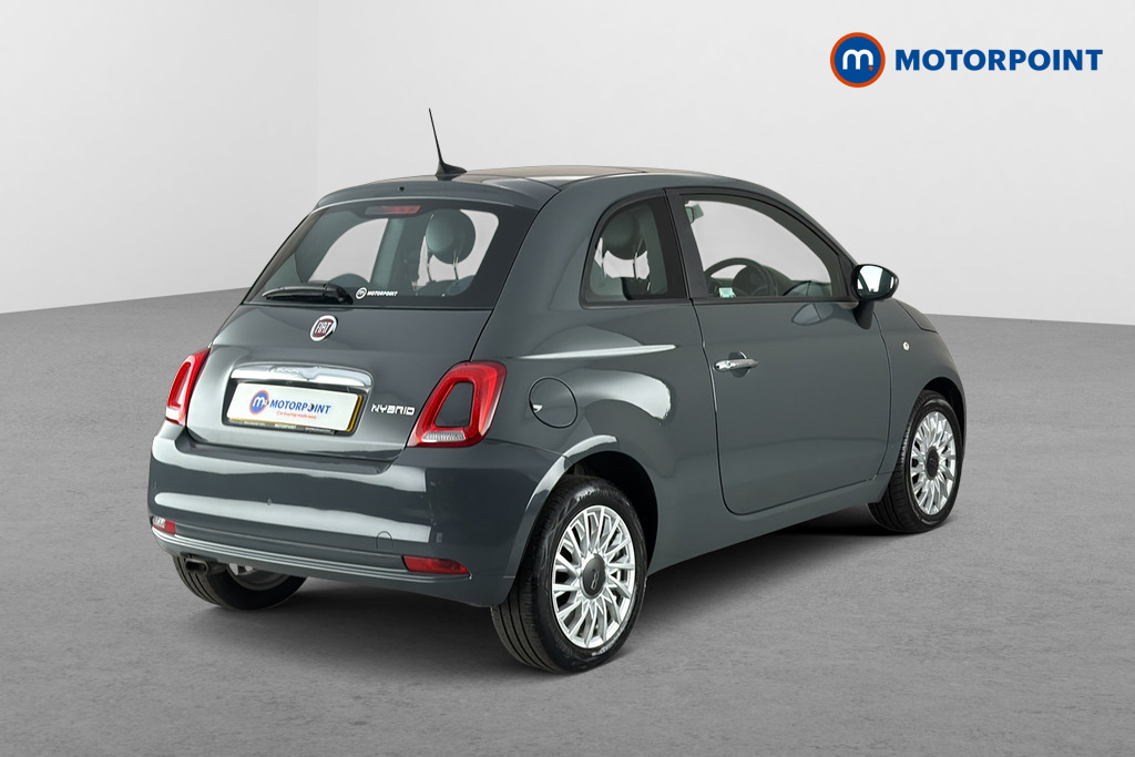 Fiat 500 Lounge Manual Petrol Hatchback - Stock Number (1605460) - Passenger side rear corner