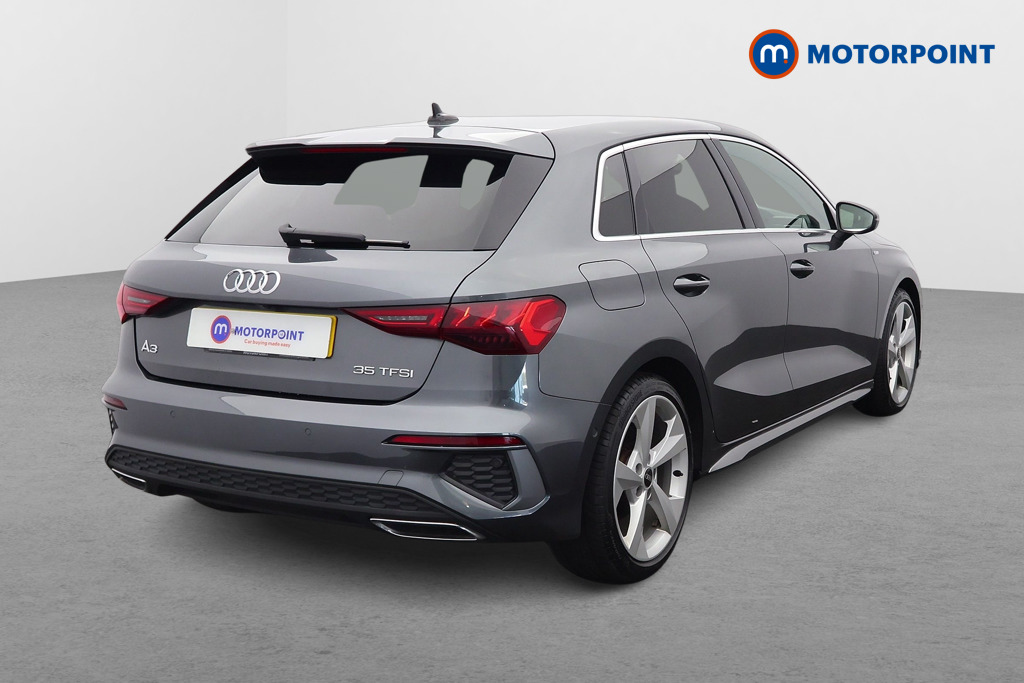 Audi A3 S Line Automatic Petrol Hatchback - Stock Number (1652787) - Drivers side rear corner