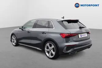 Audi A3 S Line Automatic Petrol Hatchback - Stock Number (1652787) - Passenger side rear corner