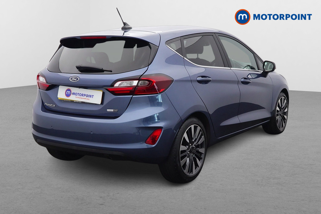 Ford Fiesta Titanium Vignale Manual Petrol Hatchback - Stock Number (1655439) - Drivers side rear corner
