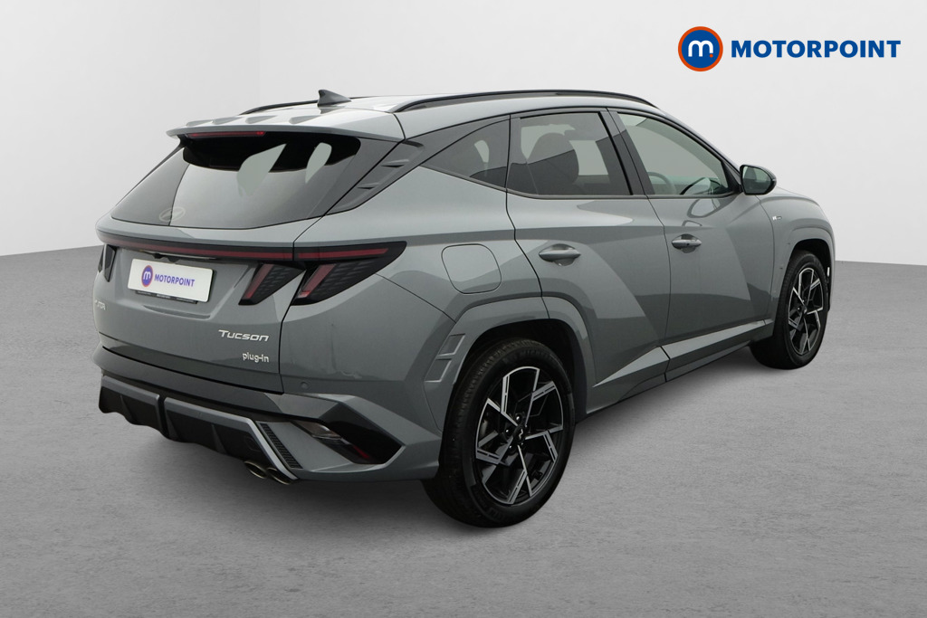 Hyundai Tucson N Line Automatic Petrol Plug-In Hybrid SUV - Stock Number (1655582) - Drivers side rear corner