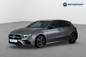 Mercedes-Benz A Class Amg Line Executive Edition Automatic Petrol Hatchback - Stock Number (1657396) - Passenger side front corner