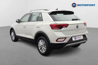 Volkswagen T-Roc Life Manual Petrol SUV - Stock Number (1657534) - Passenger side rear corner