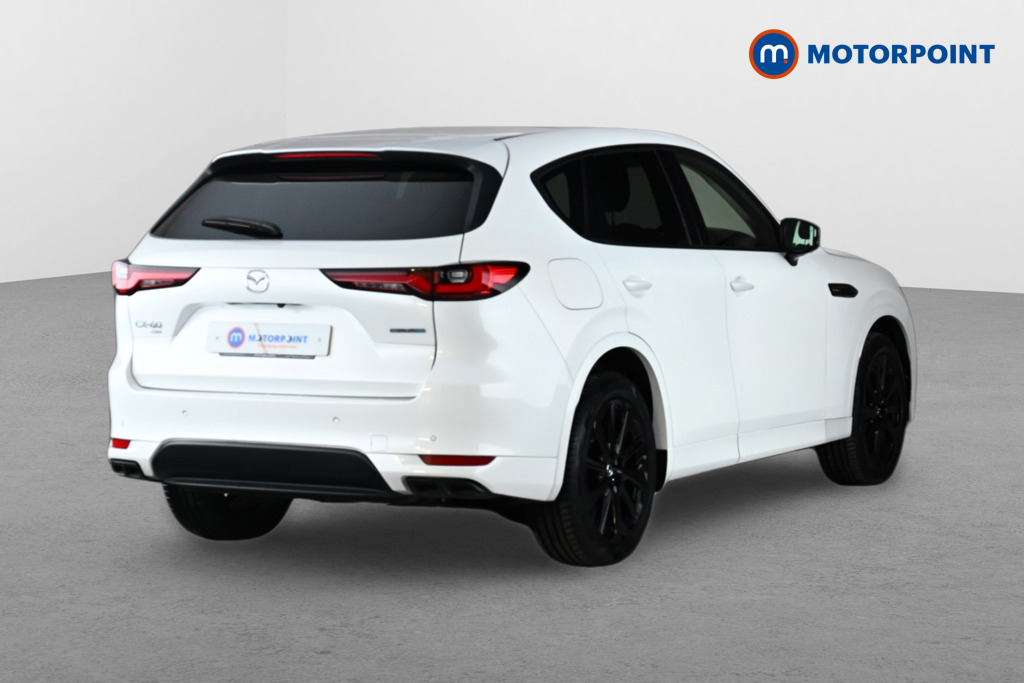 Mazda Cx-60 Homura Automatic Petrol Plug-In Hybrid SUV - Stock Number (1659164) - Drivers side rear corner