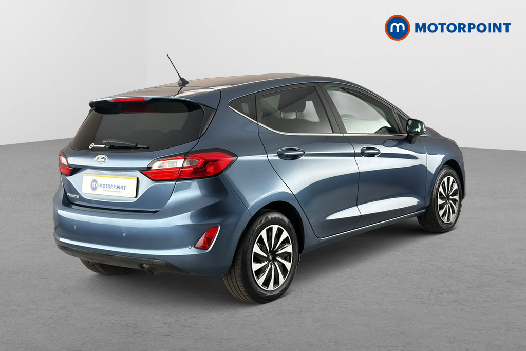 Ford Fiesta Titanium Manual Petrol Hatchback - Stock Number (1659288) - Passenger side rear corner