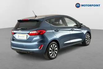 Ford Fiesta Titanium Manual Petrol Hatchback - Stock Number (1659288) - Passenger side rear corner