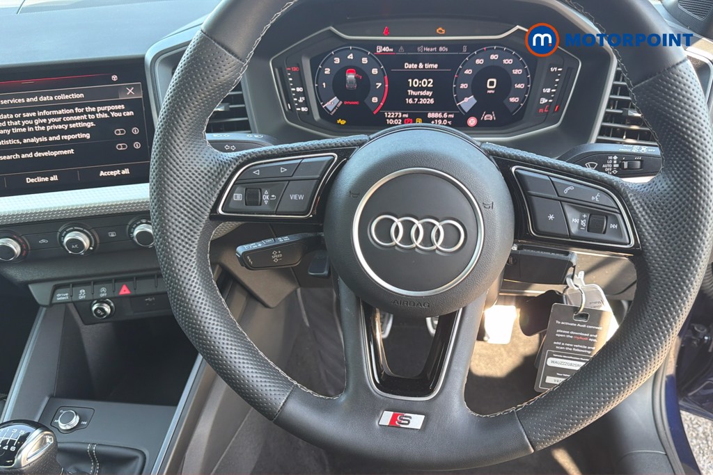 Audi A1 S Line Manual Petrol Hatchback - Stock Number (1659612) - 2nd supplementary image