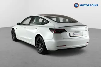 Tesla Model 3 Performance Automatic Electric Saloon - Stock Number (1659714) - Drivers side rear corner