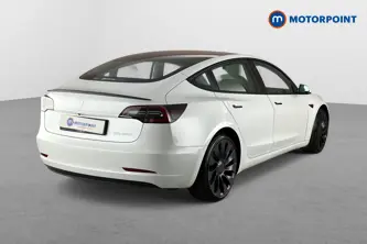 Tesla Model 3 Performance Automatic Electric Saloon - Stock Number (1659714) - Passenger side rear corner