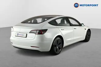 Tesla Model 3 Long Range Automatic Electric Saloon - Stock Number (1659727) - Passenger side rear corner