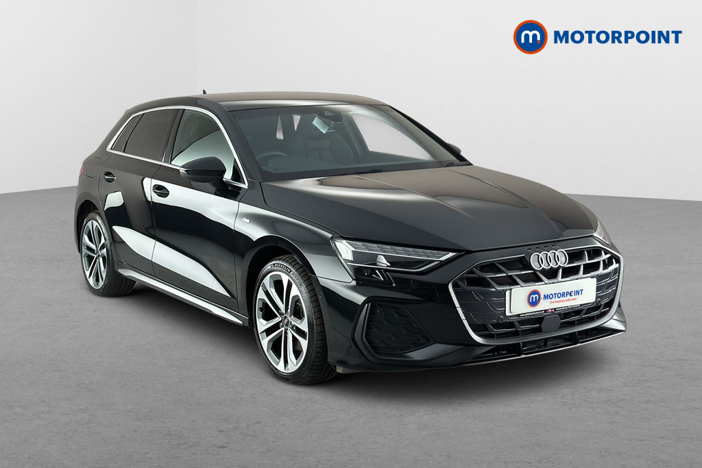 Audi A3 S Line Automatic Petrol Plug-In Hybrid Hatchback - Stock Number (1659855) - Drivers side front corner