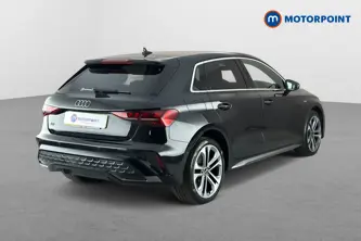 Audi A3 S Line Automatic Petrol Plug-In Hybrid Hatchback - Stock Number (1659855) - Passenger side rear corner