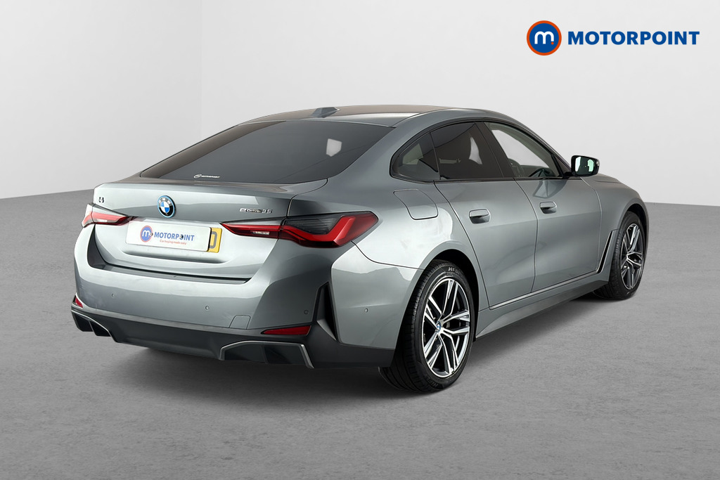 BMW I4 Sport Automatic Electric Hatchback - Stock Number (1660542) - Passenger side rear corner