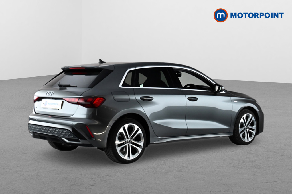 Audi A3 S Line Automatic Petrol Plug-In Hybrid Hatchback - Stock Number (1660601) - Drivers side rear corner