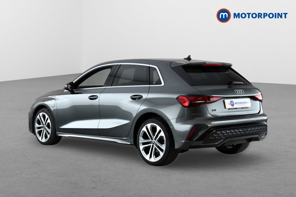 Audi A3 S Line Automatic Petrol Plug-In Hybrid Hatchback - Stock Number (1660601) - Passenger side rear corner