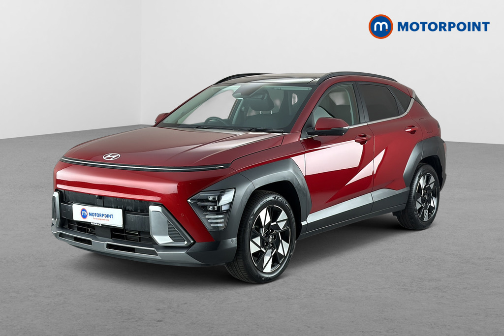 Hyundai Kona Ultimate Automatic Petrol-Electric Hybrid SUV - Stock Number (1660947) - Passenger side front corner