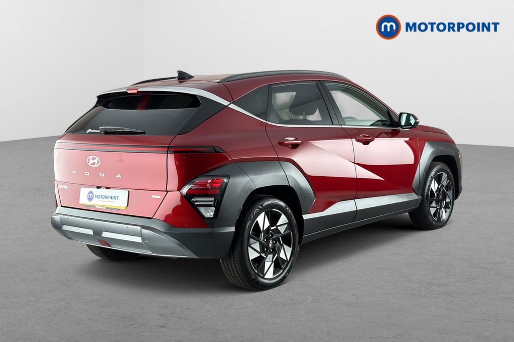 Hyundai Kona Ultimate Automatic Petrol-Electric Hybrid SUV - Stock Number (1660947) - Passenger side rear corner