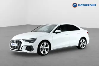 Audi A3 S Line Automatic Petrol Saloon - Stock Number (1624157) - Passenger side front corner