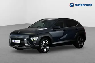 Hyundai Kona Ultimate Automatic Petrol-Electric Hybrid SUV - Stock Number (1633975) - Passenger side front corner