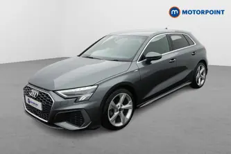 Audi A3 S Line Manual Petrol Hatchback - Stock Number (1649973) - Passenger side front corner
