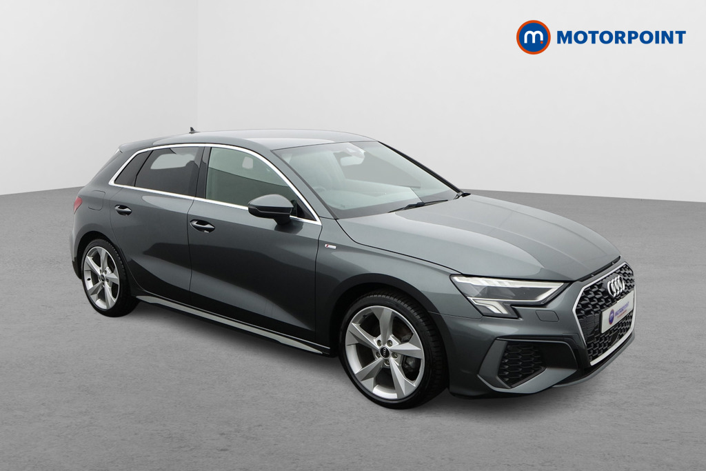 Audi A3 S Line Manual Petrol Hatchback - Stock Number (1649973) - Drivers side front corner