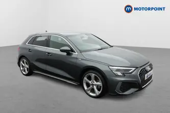 Audi A3 S Line Manual Petrol Hatchback - Stock Number (1649973) - Drivers side front corner