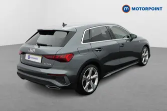 Audi A3 S Line Manual Petrol Hatchback - Stock Number (1649973) - Drivers side rear corner