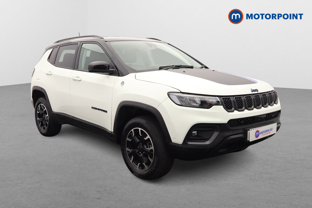 Jeep Compass Trailhawk Automatic Petrol Plug-In Hybrid SUV - Stock Number (1653755) - Drivers side front corner