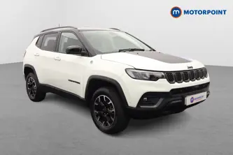 Jeep Compass Trailhawk Automatic Petrol Plug-In Hybrid SUV - Stock Number (1653755) - Drivers side front corner