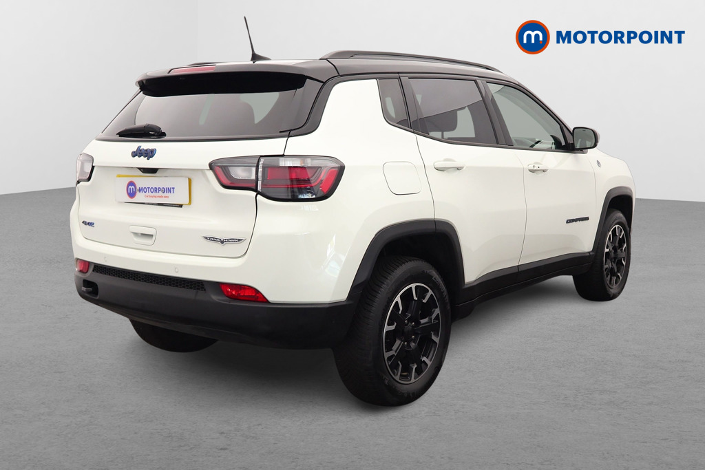 Jeep Compass Trailhawk Automatic Petrol Plug-In Hybrid SUV - Stock Number (1653755) - Drivers side rear corner