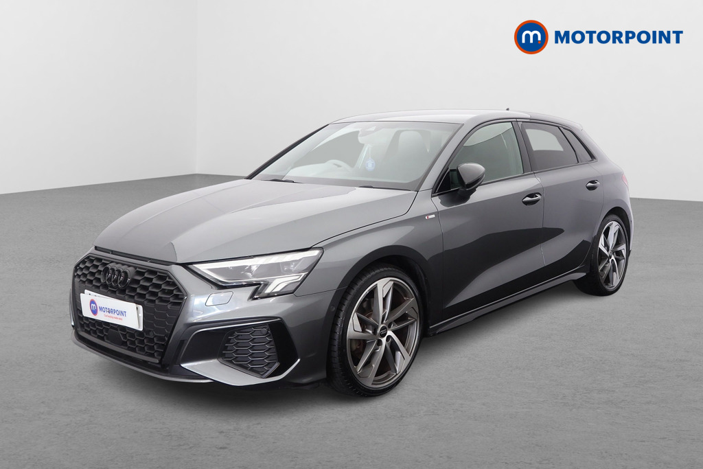 Audi A3 Black Edition Automatic Petrol Hatchback - Stock Number (1656176) - Passenger side front corner