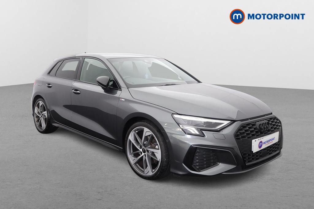 Audi A3 Black Edition Automatic Petrol Hatchback - Stock Number (1656176) - Drivers side front corner