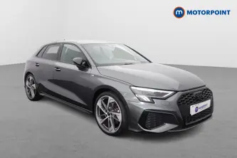 Audi A3 Black Edition Automatic Petrol Hatchback - Stock Number (1656176) - Drivers side front corner