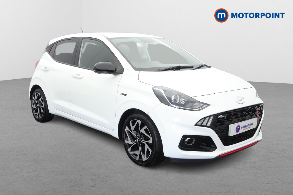 Hyundai I10 N Line Manual Petrol Hatchback - Stock Number (1660604) - Drivers side front corner