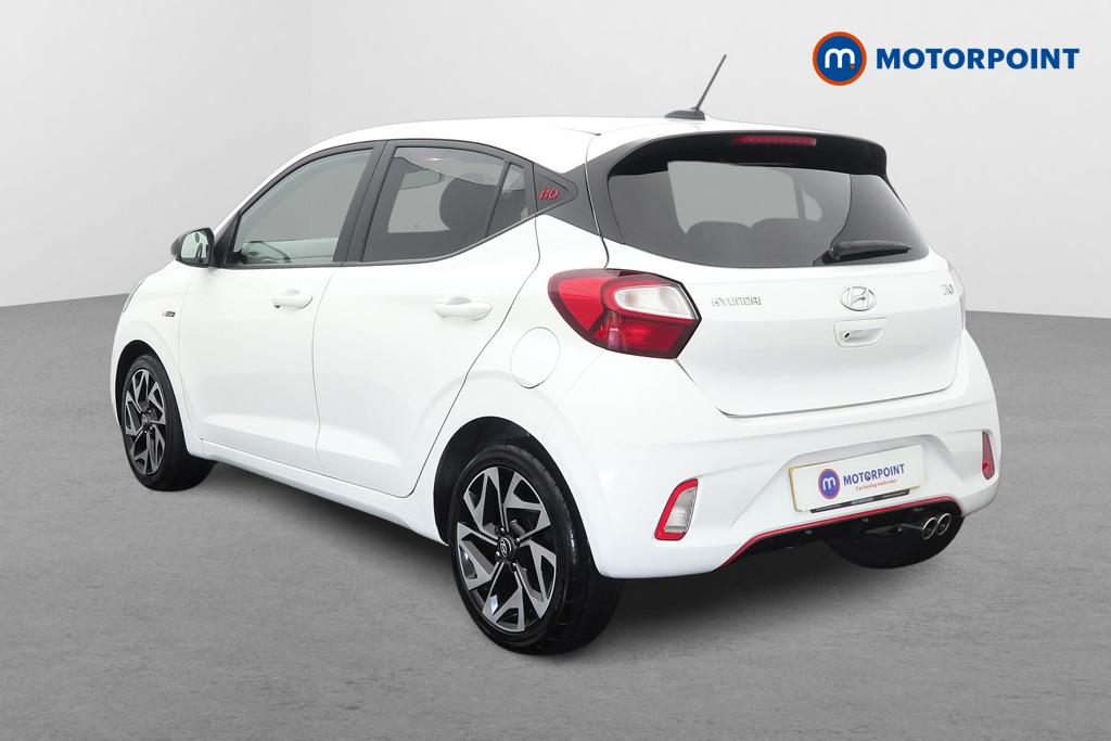 Hyundai I10 N Line Manual Petrol Hatchback - Stock Number (1660604) - Passenger side rear corner