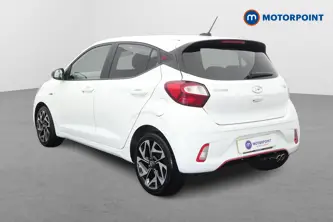 Hyundai I10 N Line Manual Petrol Hatchback - Stock Number (1660604) - Passenger side rear corner